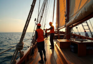Read more about the article Kehidupan Awak Kapal Phinisi: Sehari Bersama Kru di Benoa